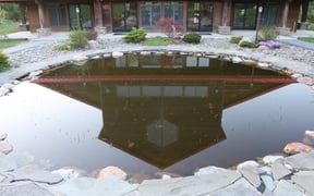 20250424 Blue Cliff Pond Meditation Hall