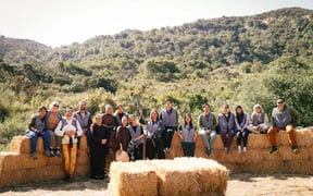Group photo of volunteers