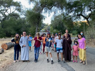 Walking to Oak Grove 1